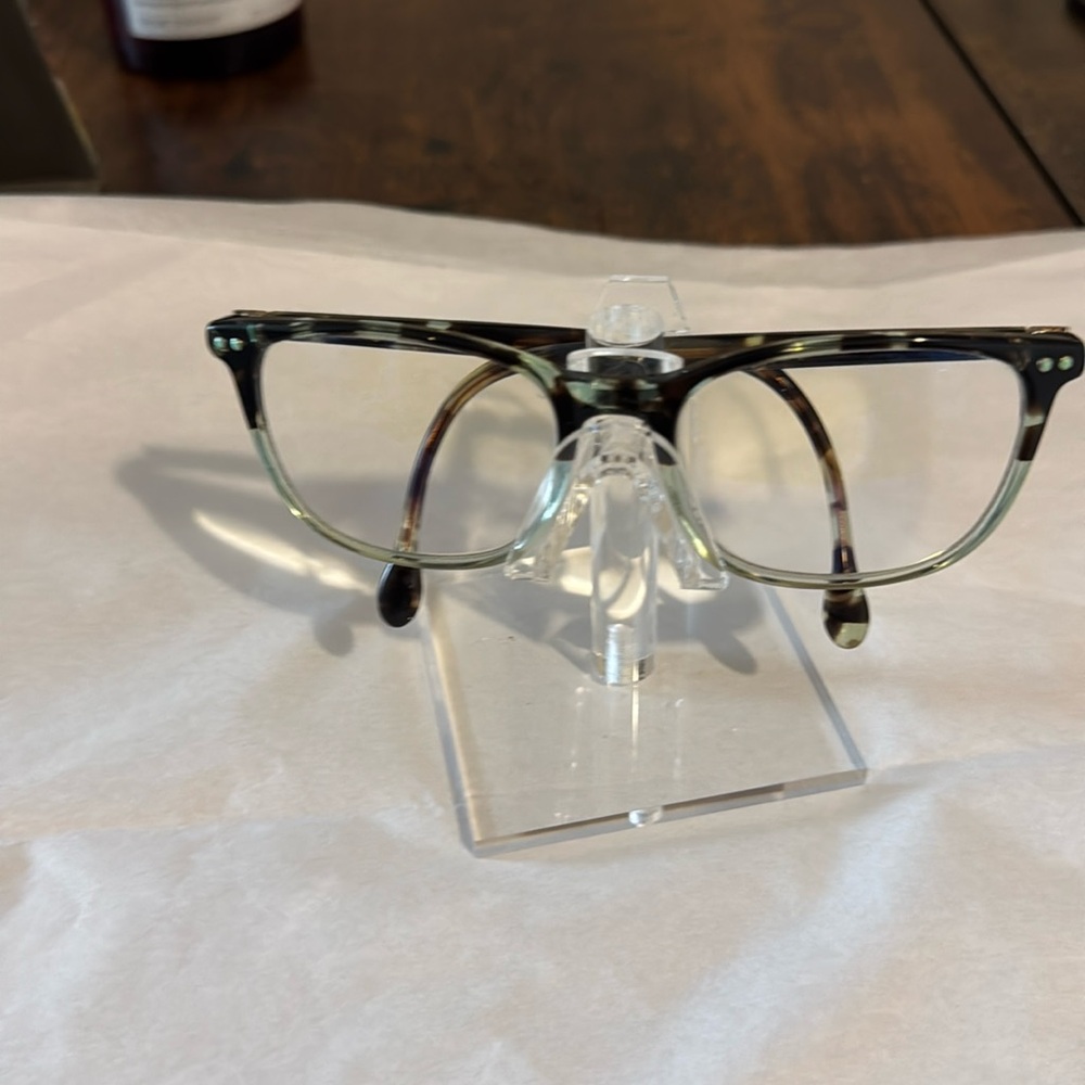 Lilly Pulitzer Used Frames- Tortoiseshell light blue glasses.